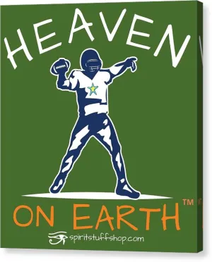 Football Heaven On Earth - Canvas Print