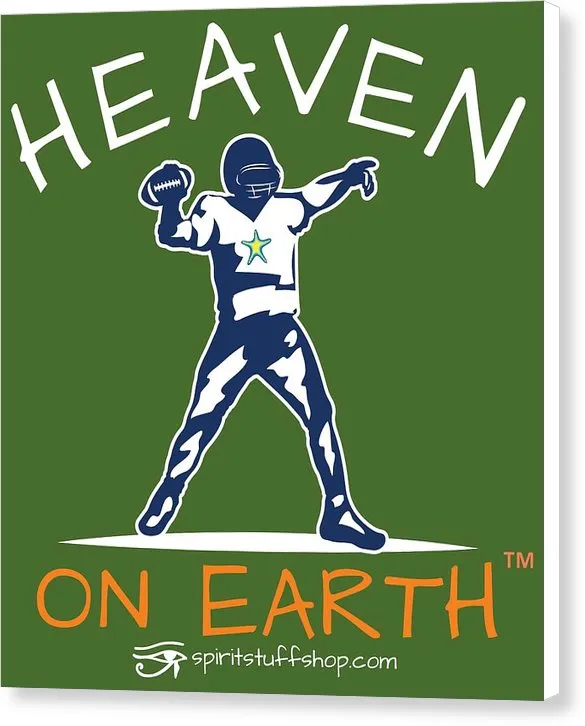 Football Heaven On Earth - Canvas Print