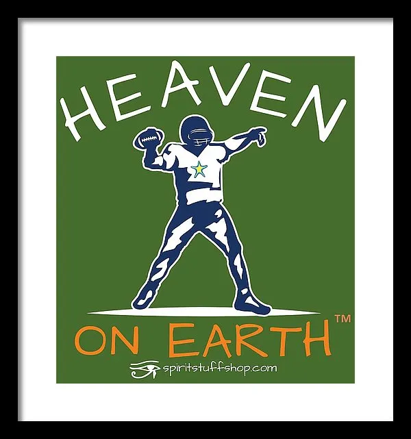 Football Heaven On Earth - Framed Print