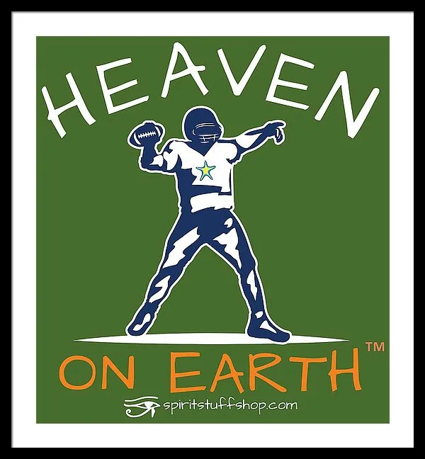 Football Heaven On Earth - Framed Print