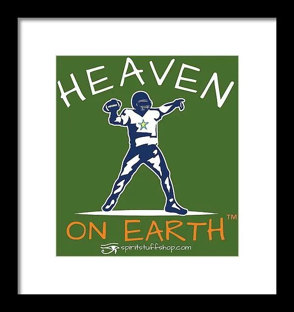 Football Heaven On Earth - Framed Print