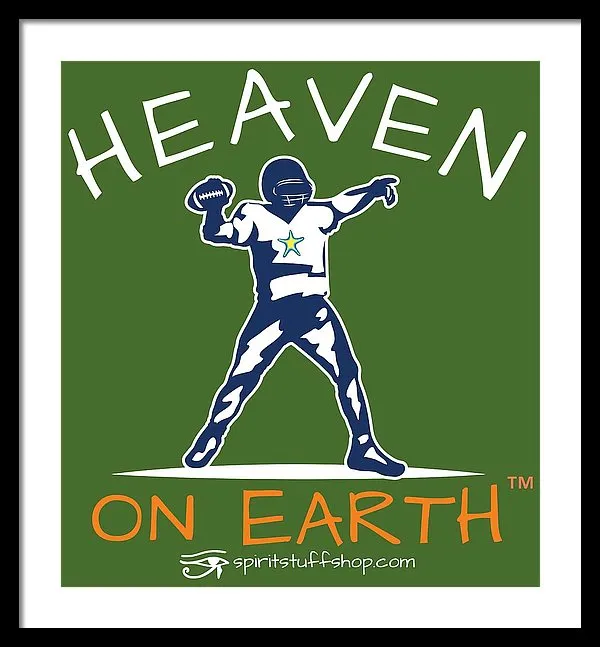 Football Heaven On Earth - Framed Print
