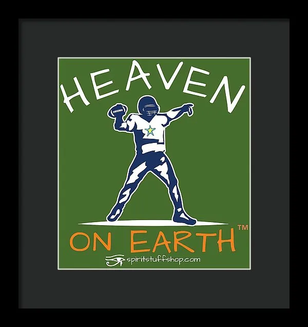 Football Heaven On Earth - Framed Print
