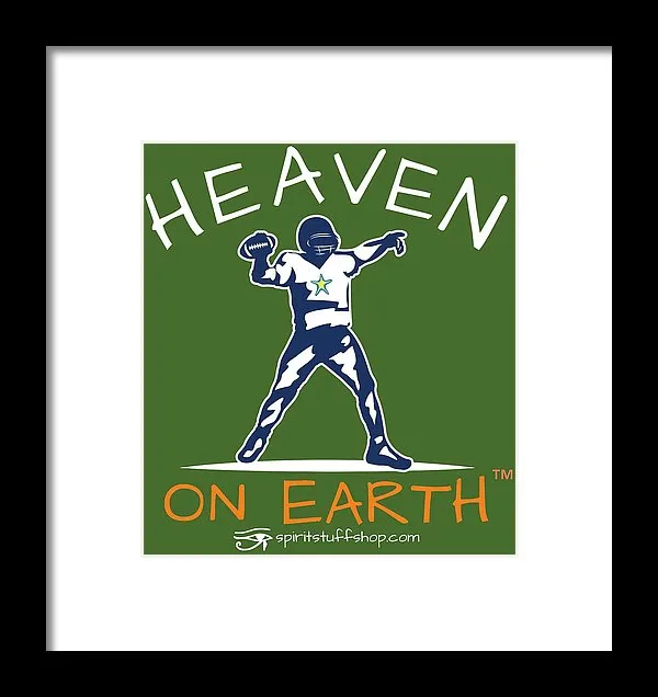 Football Heaven On Earth - Framed Print