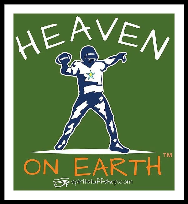 Football Heaven On Earth - Framed Print