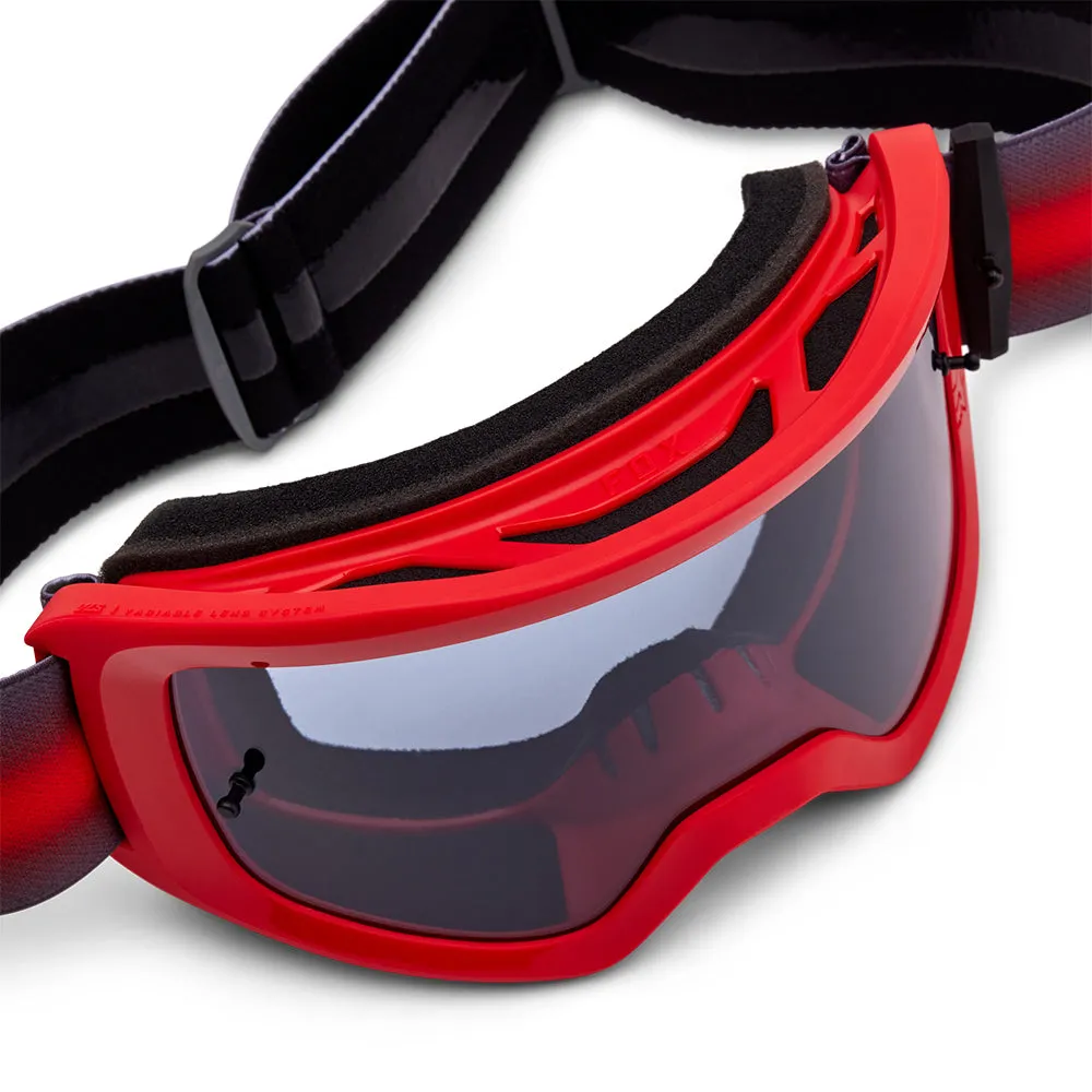 Fox Main Interfere Goggles Smoke - Flo Red