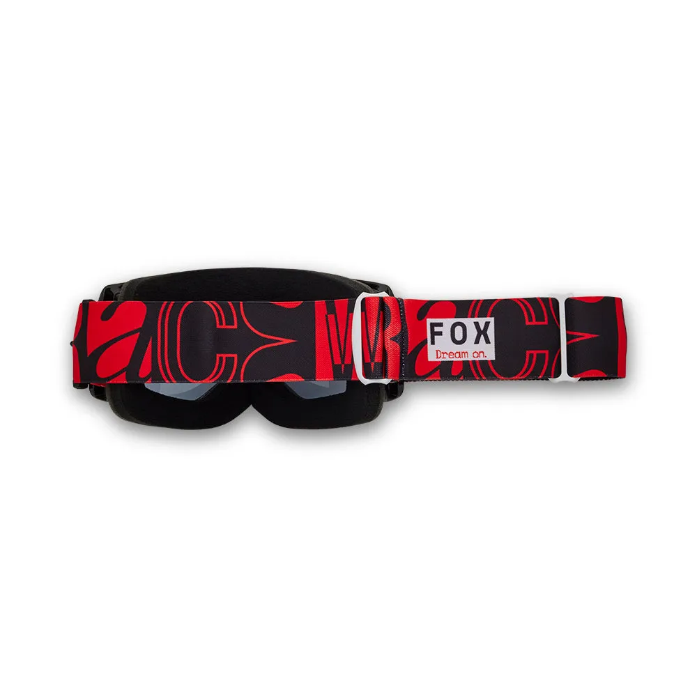Fox Main Race Spec Goggles - Flo Red