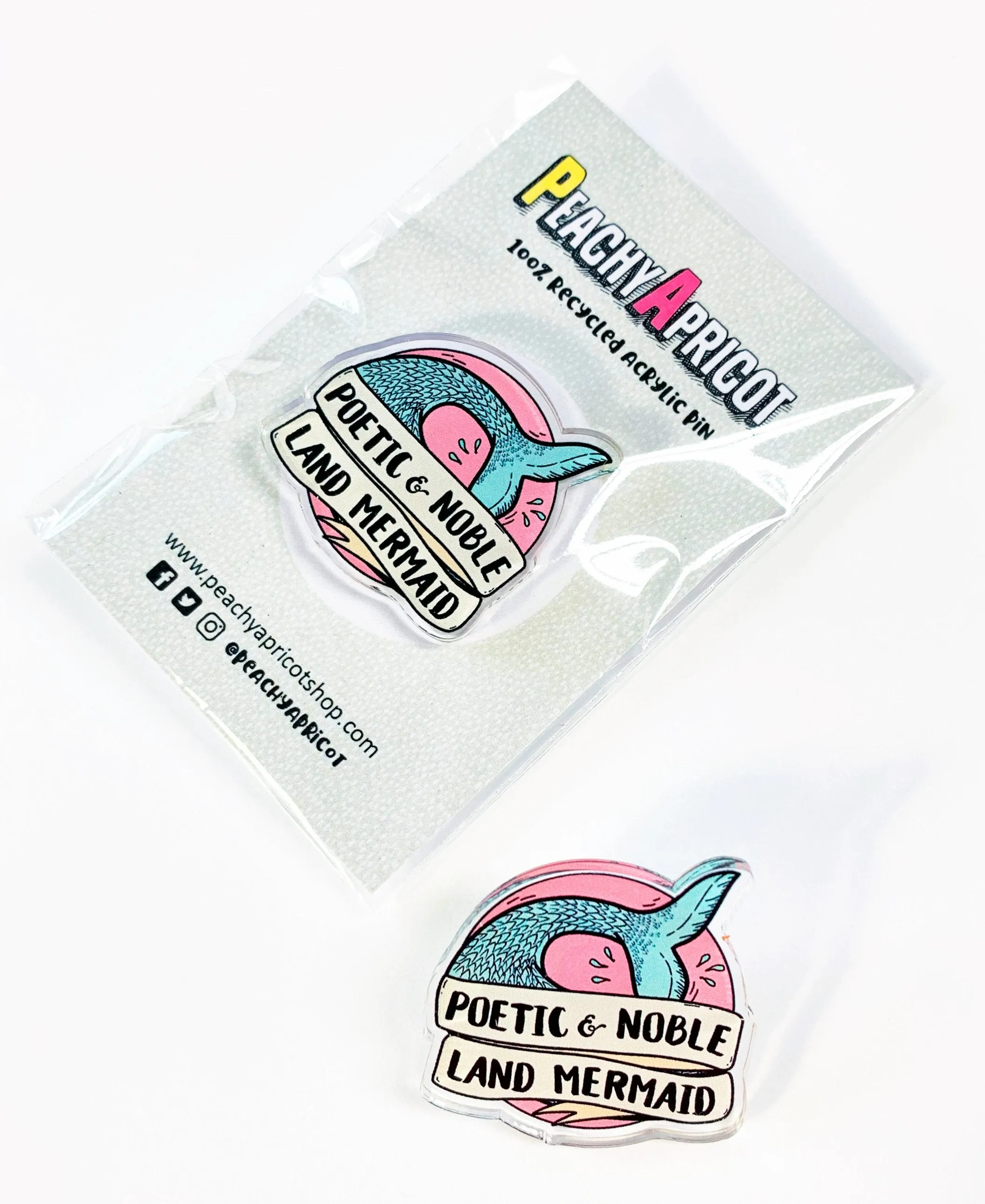 Friendship Pin - Land Mermaid