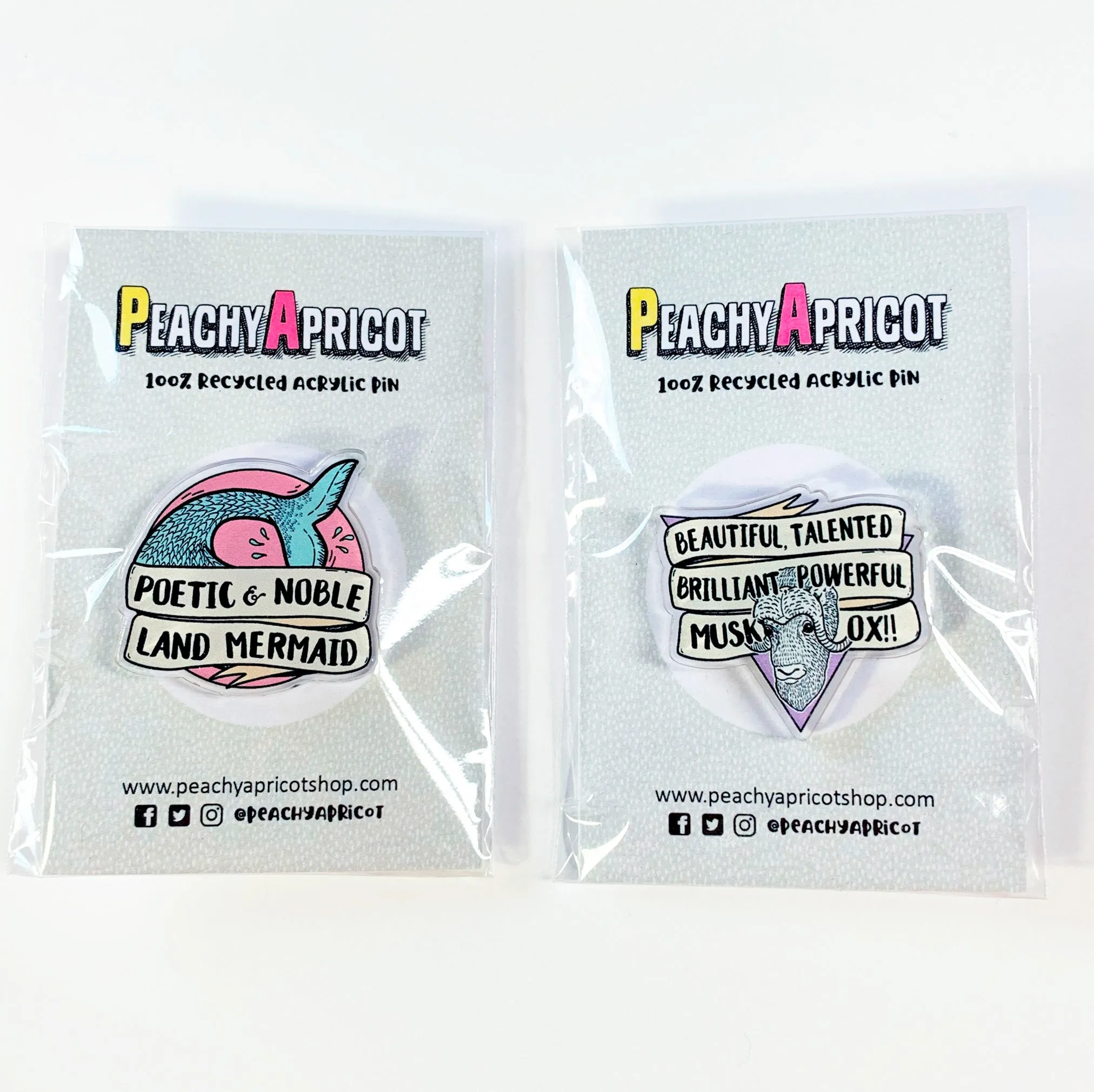 Friendship Pin - Land Mermaid