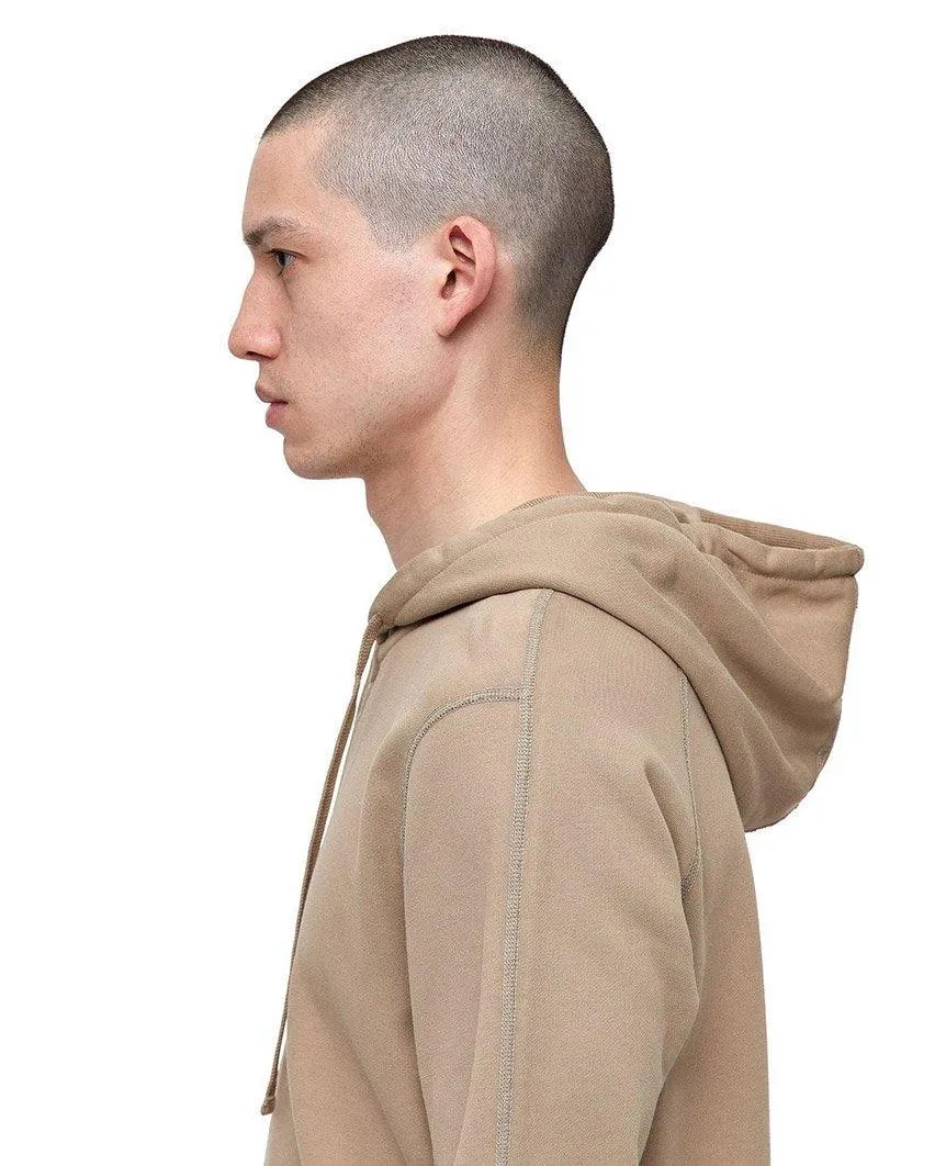 Full Zip Hoodie Midweight Terry Khaki