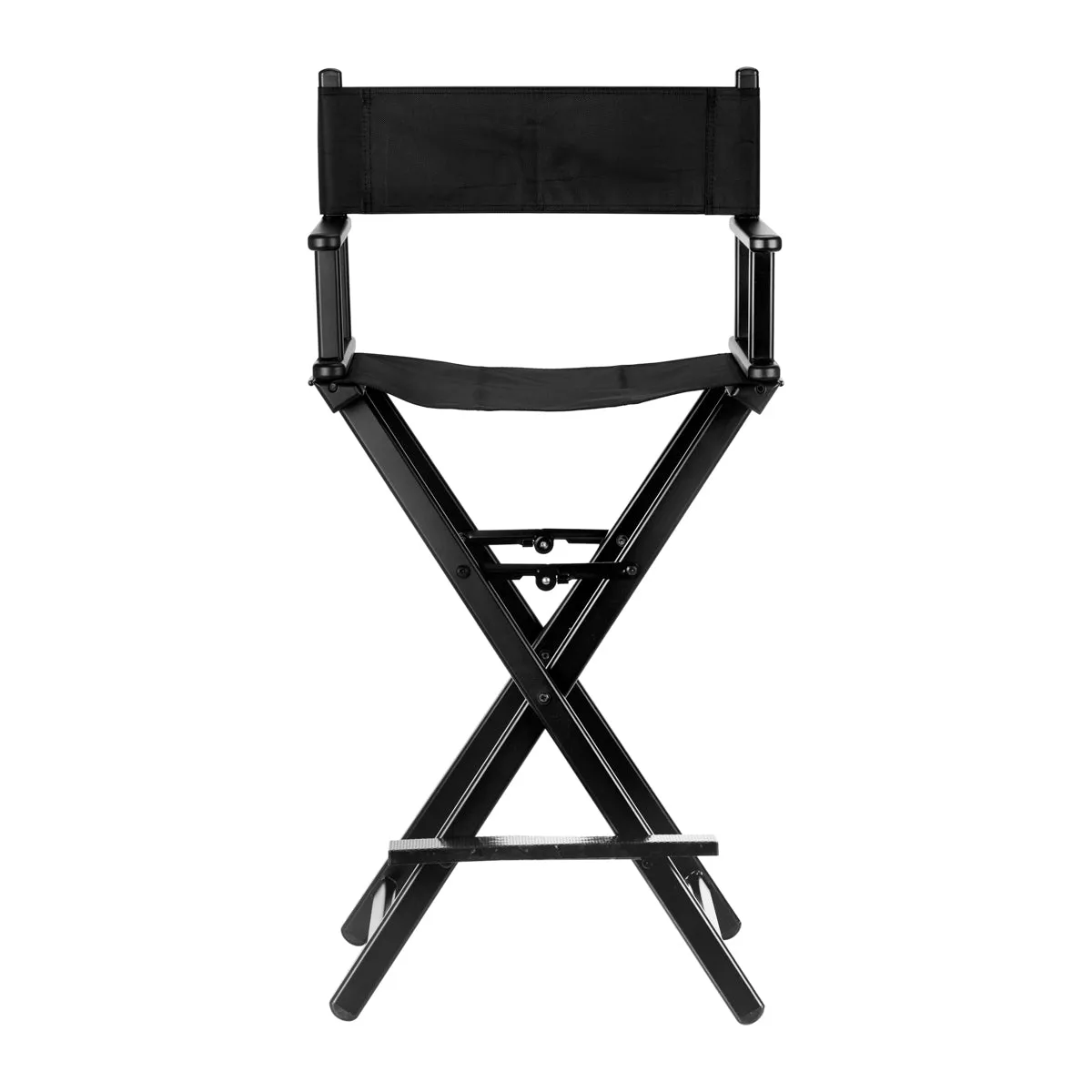 Gabbiano Black Aluminium Make-up Chair