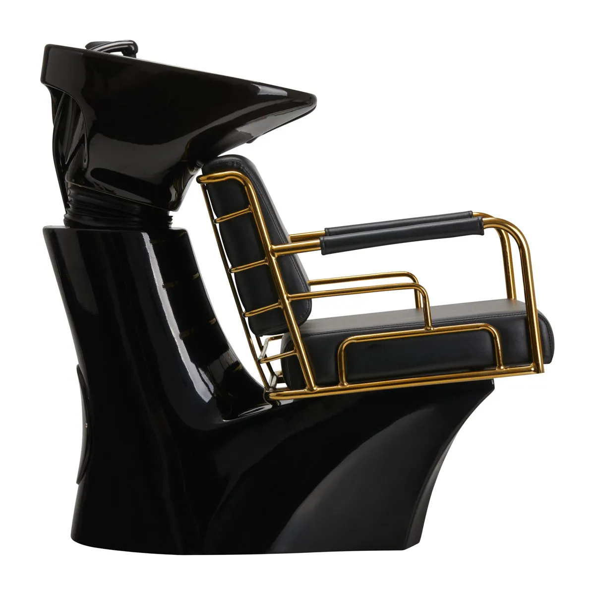 Gabbiano Hair Wash Unit Prato Gold & Black