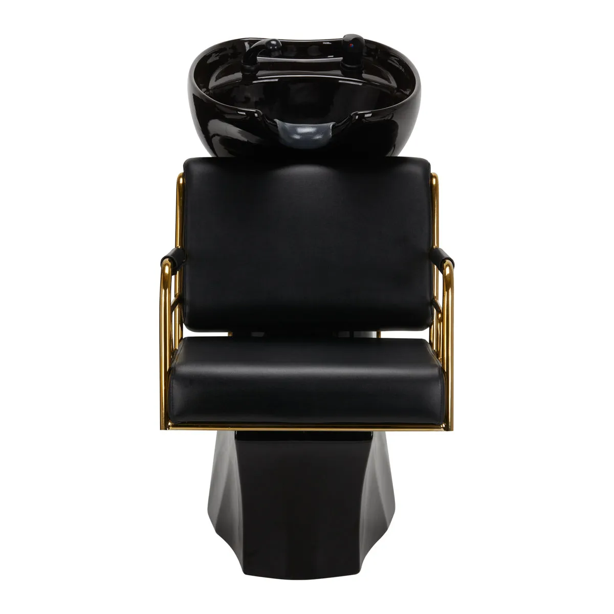 Gabbiano Hair Wash Unit Prato Gold & Black