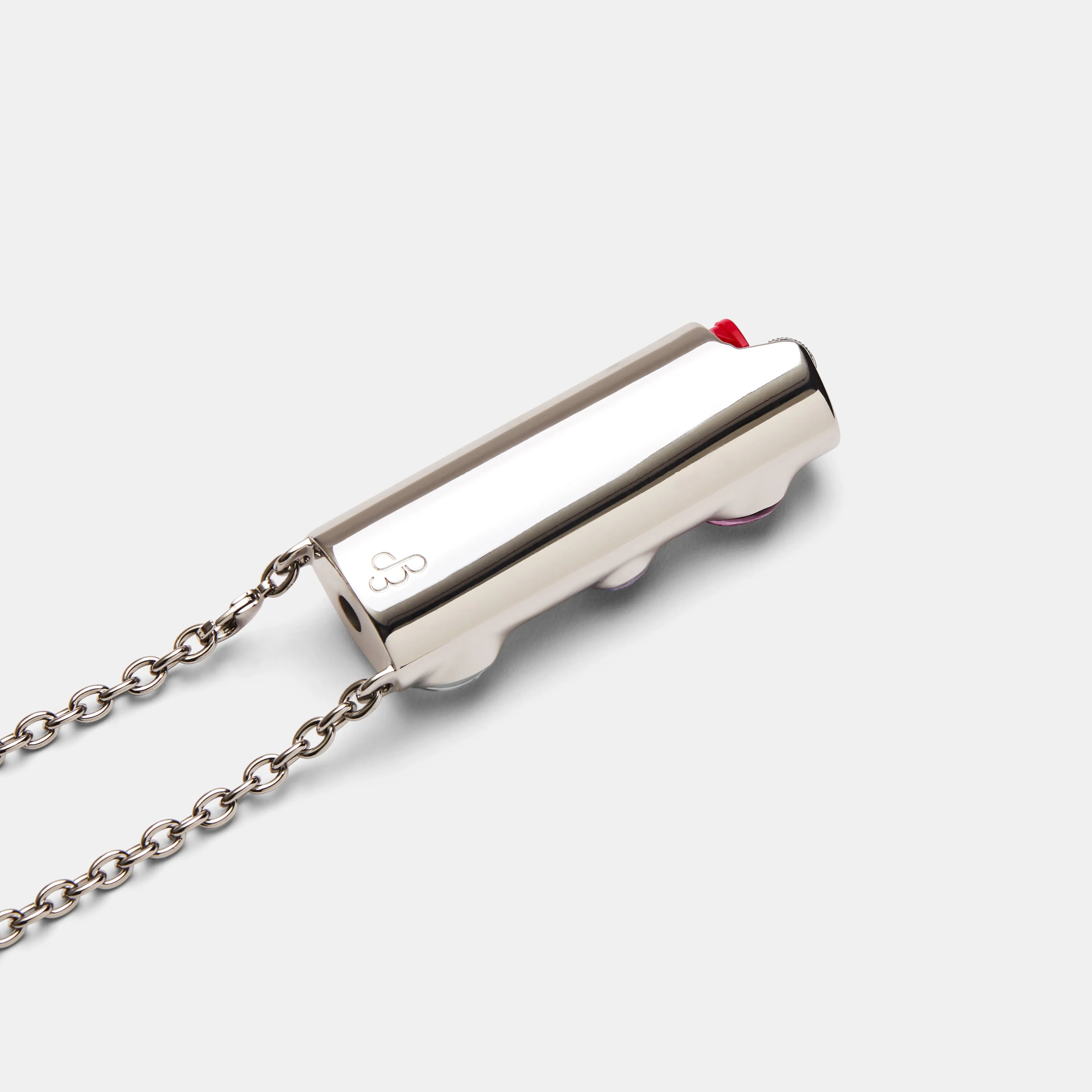Gemstoned Lighter Case in Lilac Crossbody