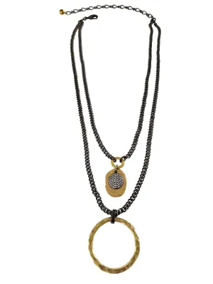 Gold West - Double Chain Necklace