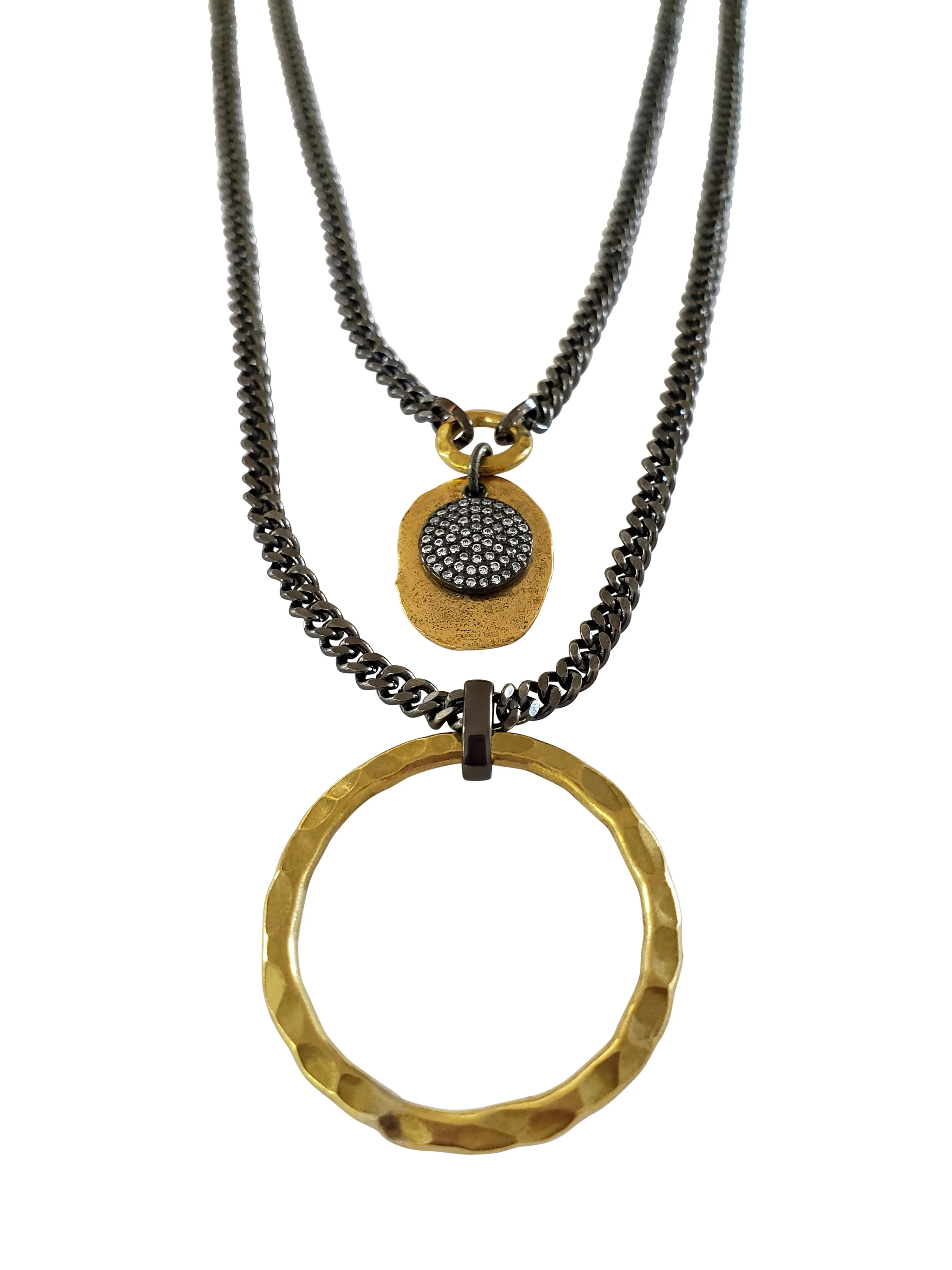 Gold West - Double Chain Necklace