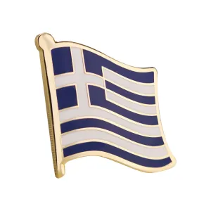 Greece Flag Pin