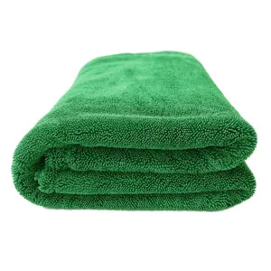 Green Goblin Twisted Loop Dual-Force Microfiber Drying Towel