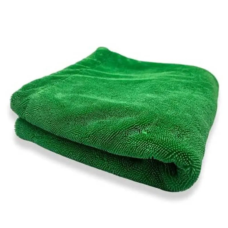 Green Goblin Twisted Loop Dual-Force Microfiber Drying Towel