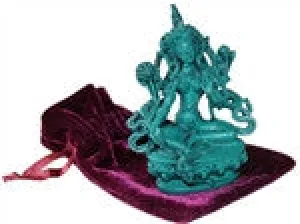 Green Tara Statue