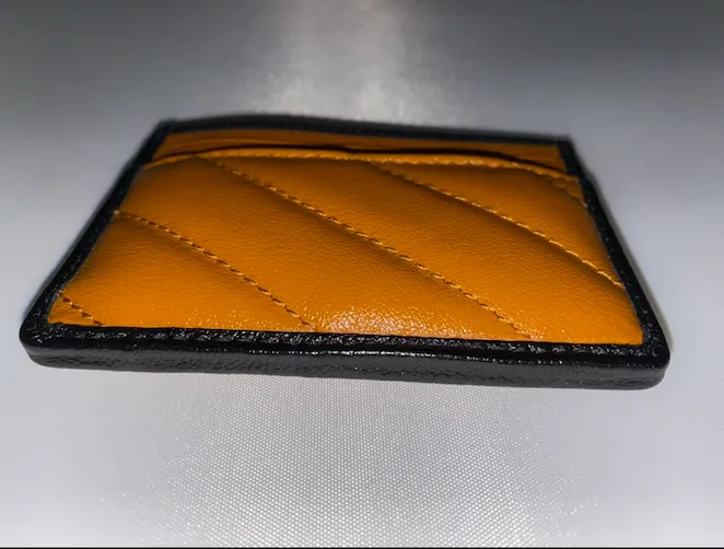 Gucci Interlocking GG Card Case in Vaccha Brown