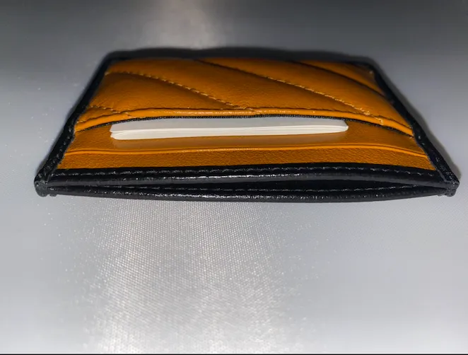 Gucci Interlocking GG Card Case in Vaccha Brown