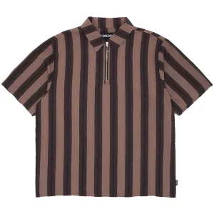GX1000 Zip Up Shirt Brown