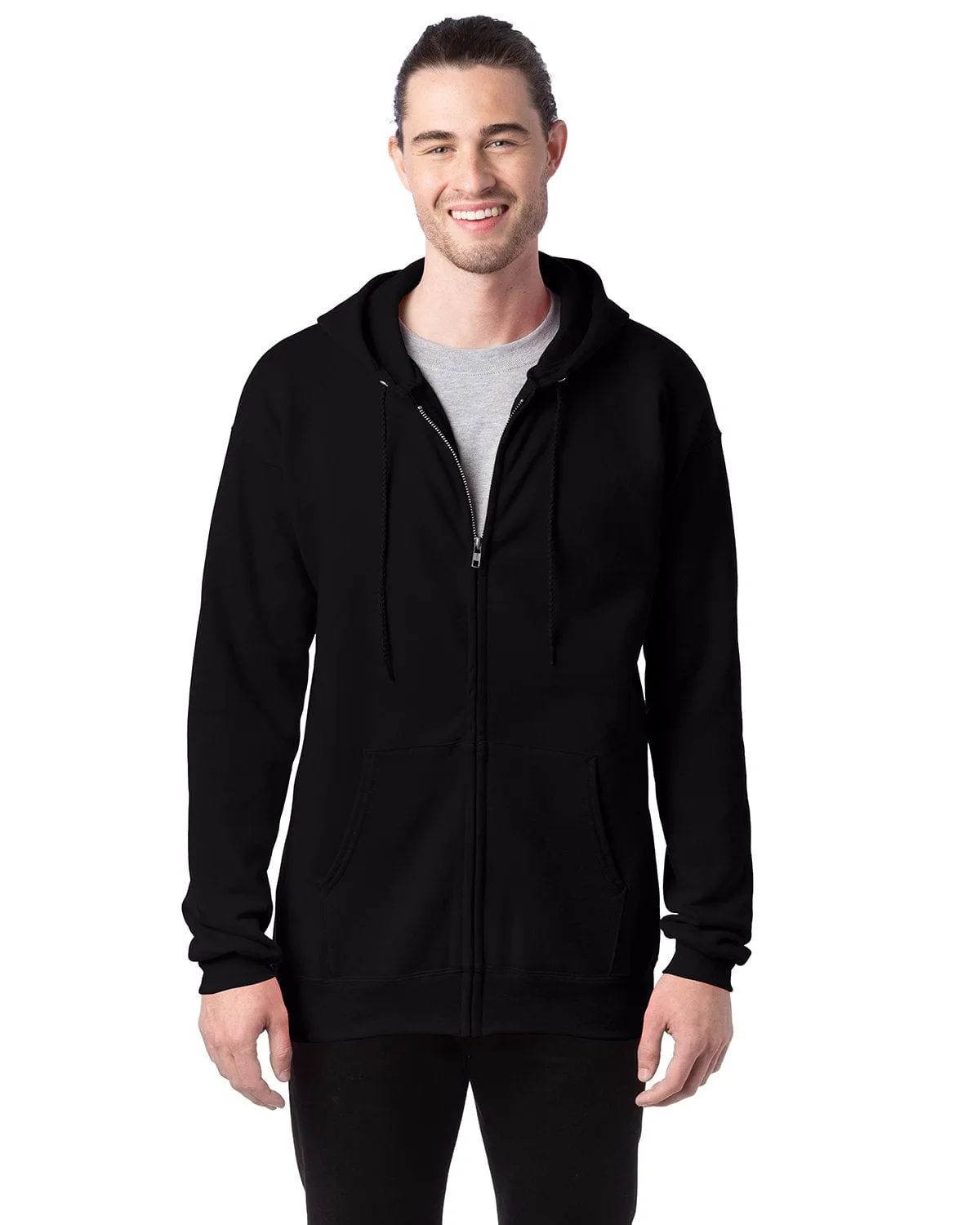 Hanes Ultimate Cotton Full-Zip Hoodie Sweatshirt