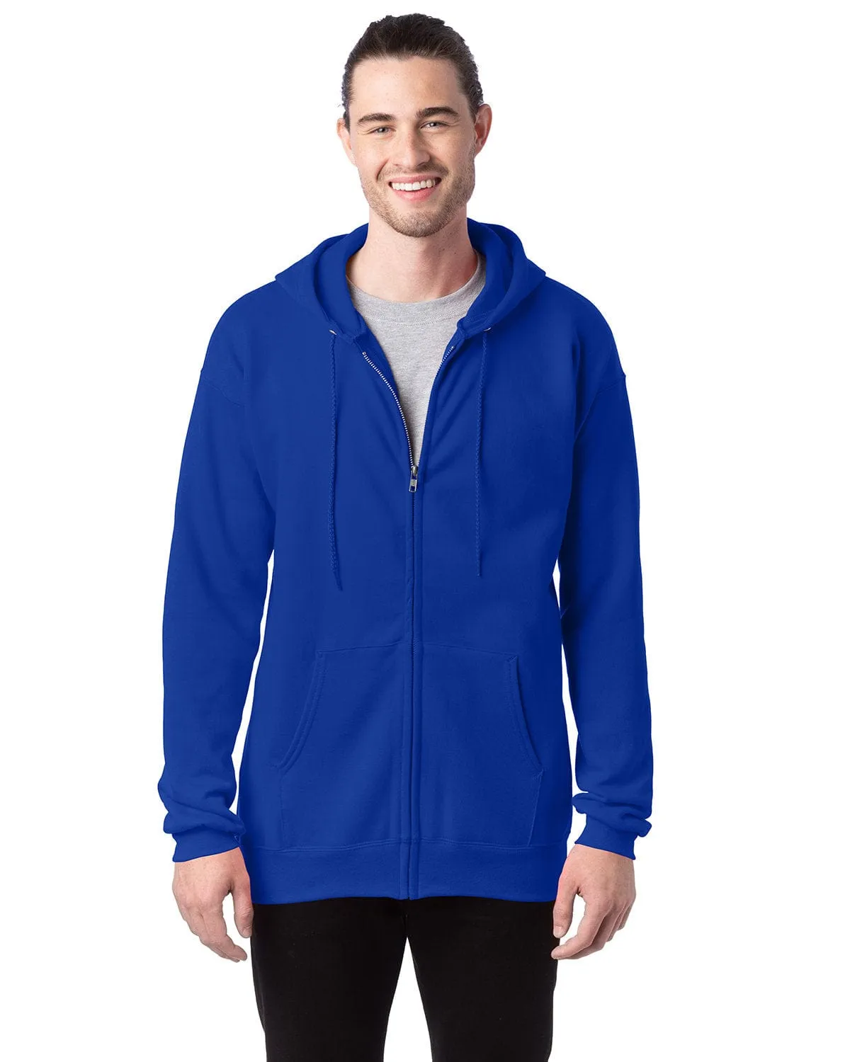 Hanes Ultimate Cotton Full-Zip Hoodie Sweatshirt
