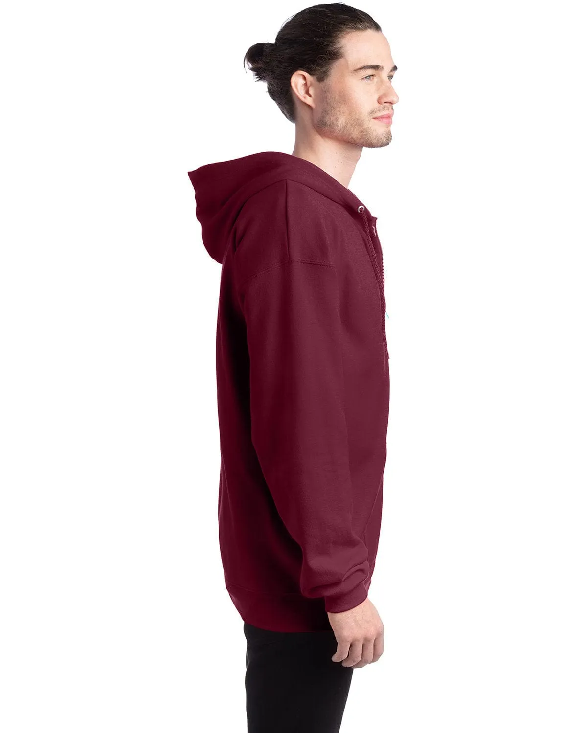 Hanes Ultimate Cotton Full-Zip Hoodie Sweatshirt