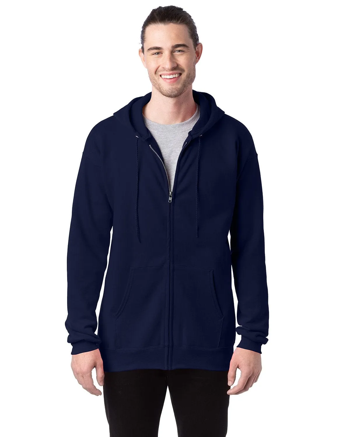 Hanes Ultimate Cotton Full-Zip Hoodie Sweatshirt