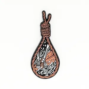 Hang Ten Enamel Pin