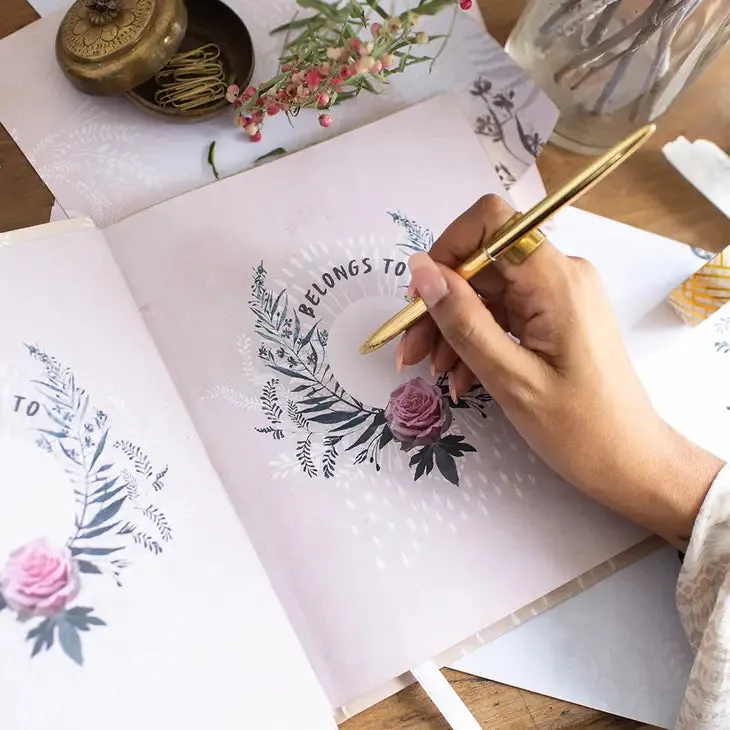 Hardcover Journal - In The Flow