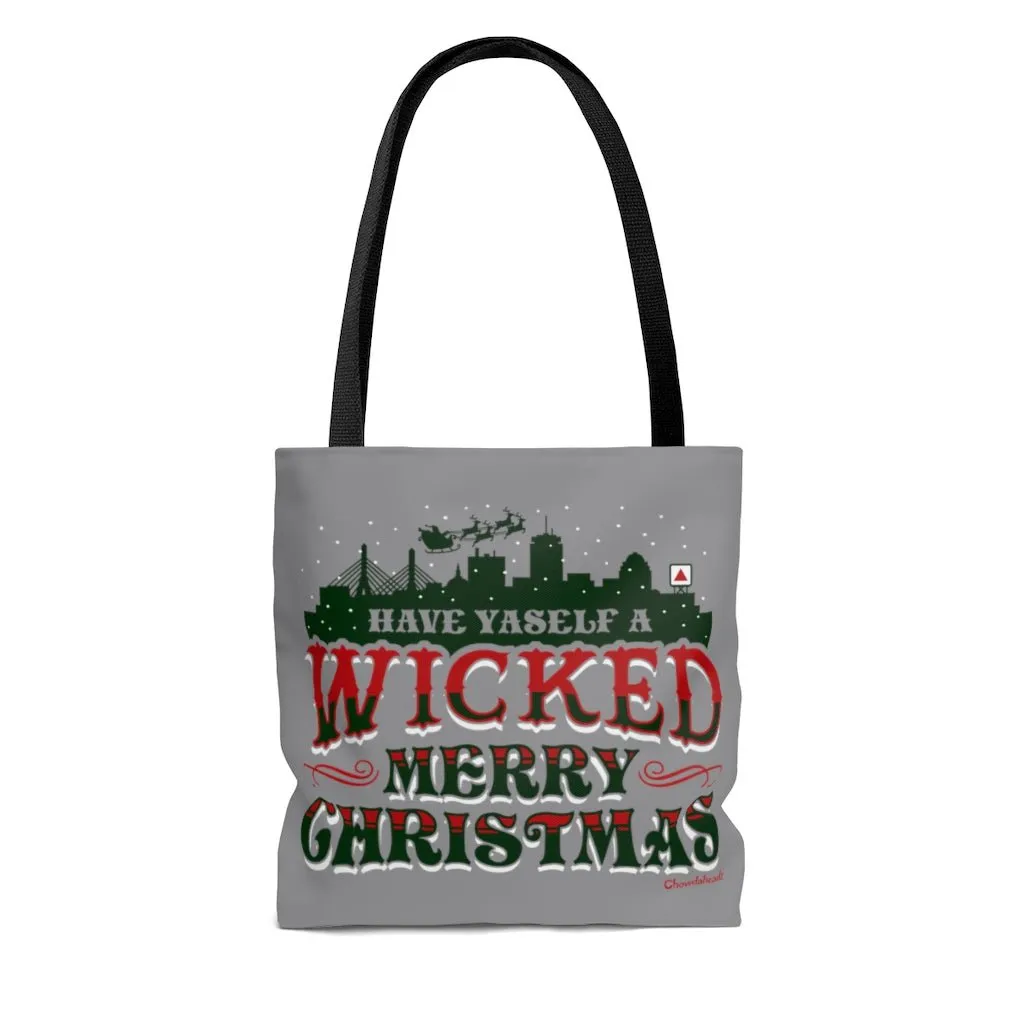 Have Yahself  A Wicked Merry Christmas Tote Bag