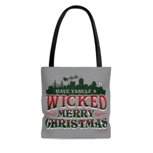 Have Yahself  A Wicked Merry Christmas Tote Bag