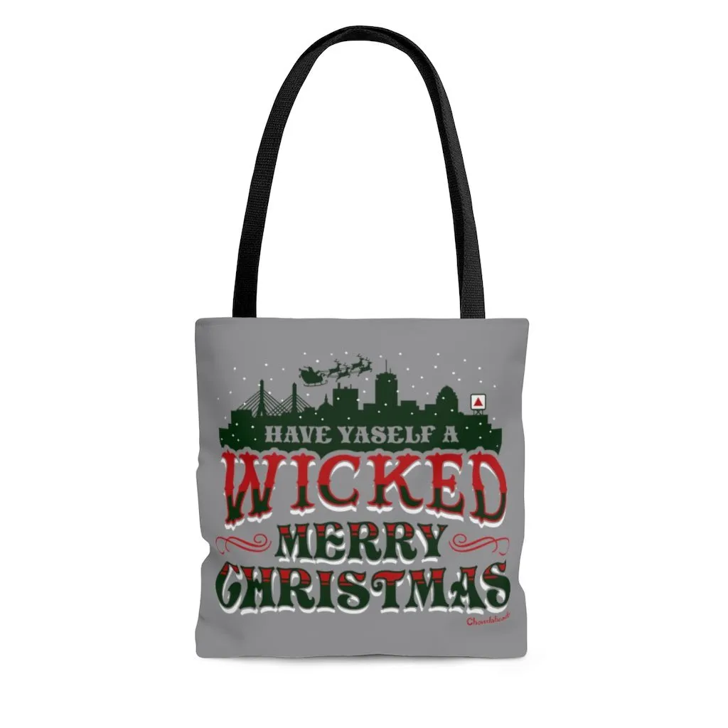 Have Yahself  A Wicked Merry Christmas Tote Bag