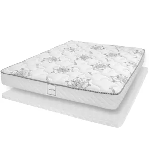 Hayley collection queen mattress and boxspring set | boobeyeh