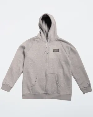 Heather Gray SSG Zip Up Hoodie