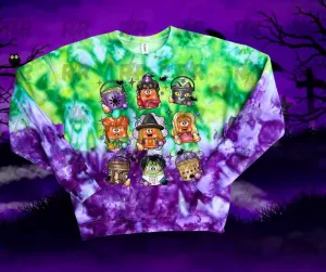 Hocus Pocus Halloween Nuggies Monster Mash Tie Dye (MULTIPLE STYLES)