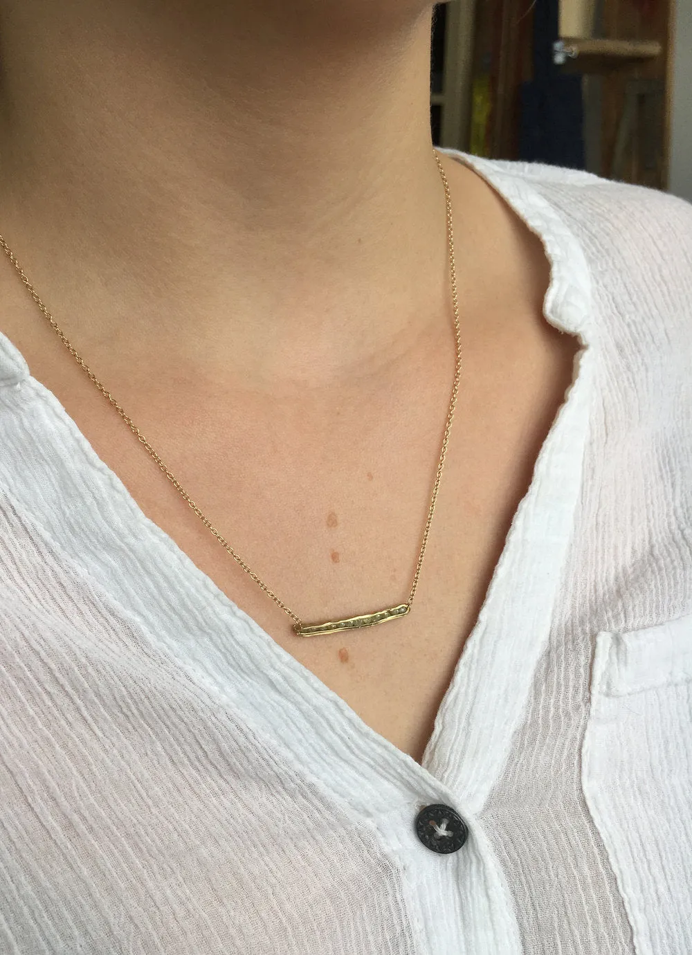Horizontal Cobblestone Pendant