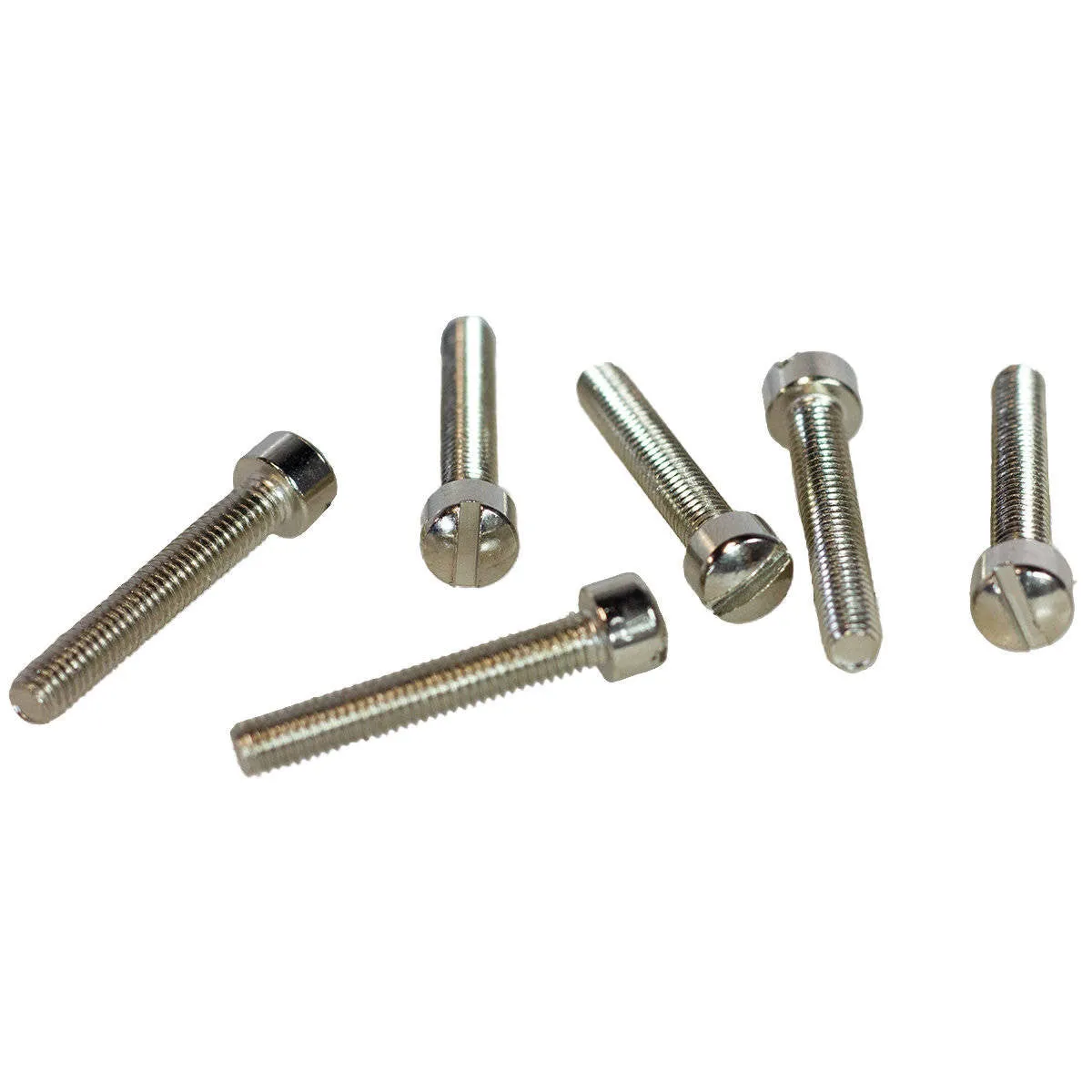 Humbucker/P90 M3.60 Polepiece Screws in Nickel, Mojotone, Set of 6