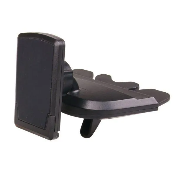 Hypersonic Magnetic Cd Slot Smart Phone Holder Black