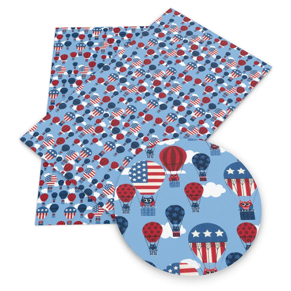 Independence Day (4 of july) Theme Printed Fabric