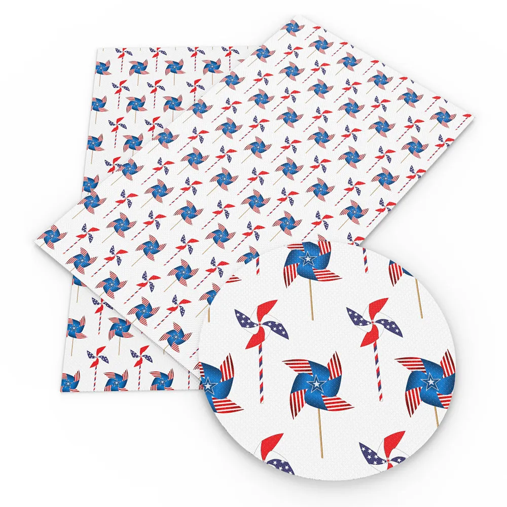 Independence Day (4 of july) Theme Printed Fabric