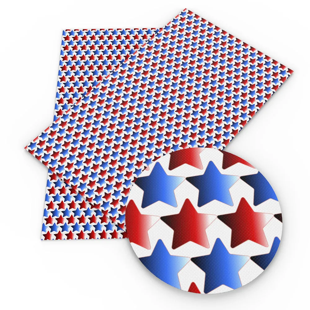 Independence Day (4 of july) Theme Printed Fabric