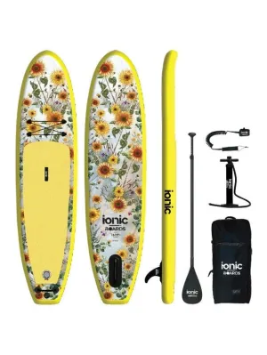 Ionic Yoga - Yellow Lotus - 10'6 Inflatable Paddle Board Package