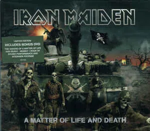IRON MAIDEN ‎– A Matter Of Life And Death CD   DVD SLIPCASE [2ND HAND]