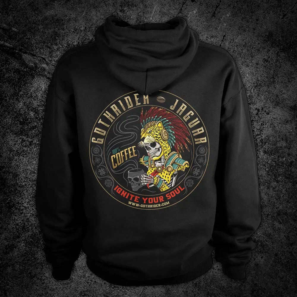 Jaguar Coffee Hoodie