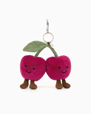 Jellycat Cherry Bag Charm