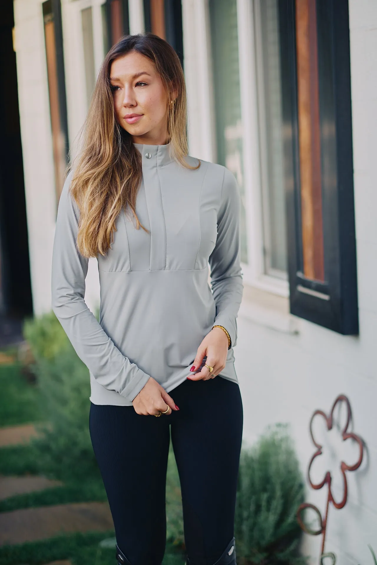 Katie | Zip Up | Dove